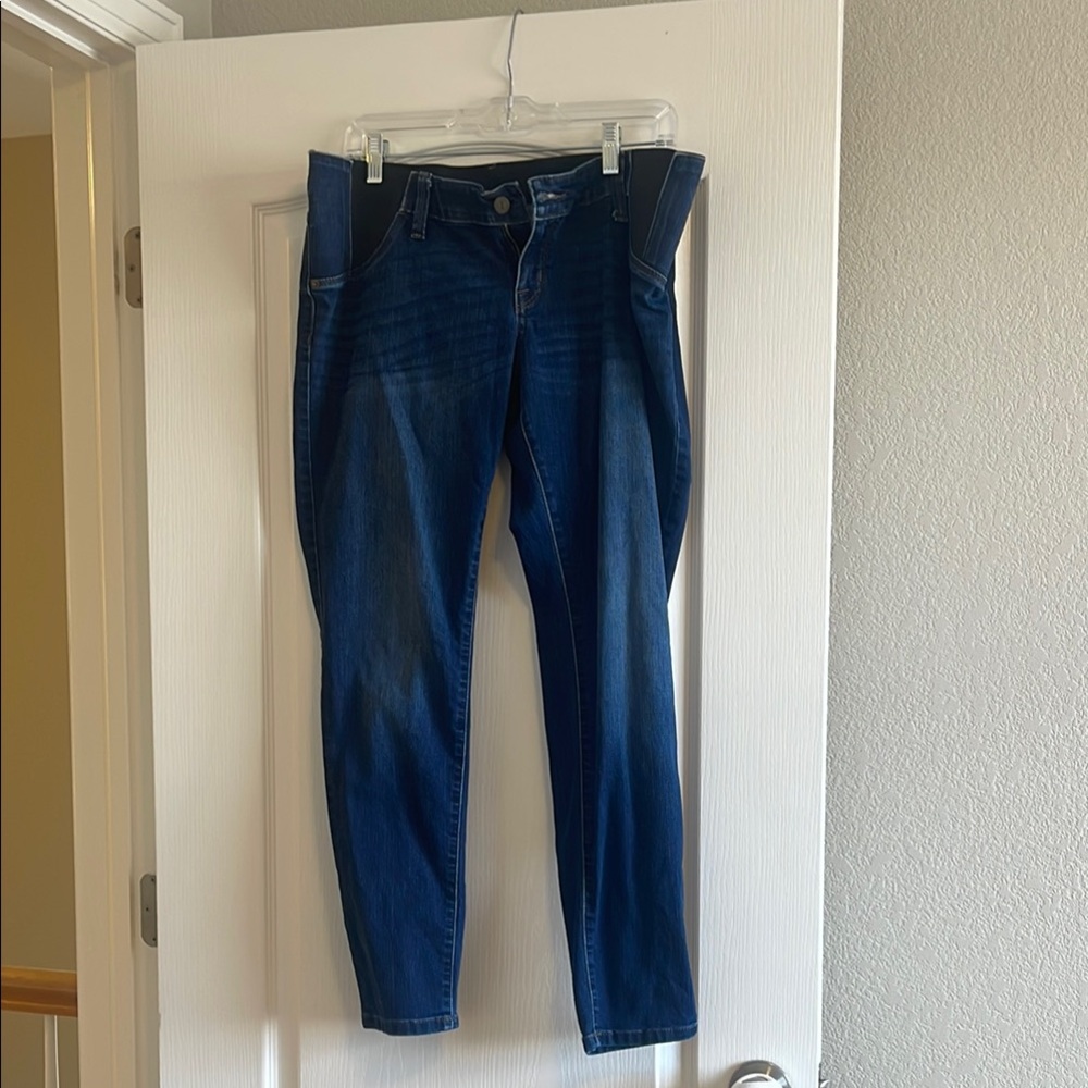 Maternity Denim Blue Jeans